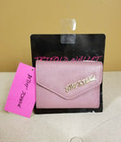 Betsey Johnson Mauve Purple Trifold Wallet