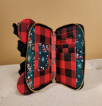 Minnie Mouse Plaid Holiday Wallet