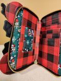 Minnie Mouse Plaid Holiday Wallet