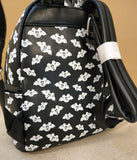 Mickey Mouse Bat AOP GITD Mini Backpack