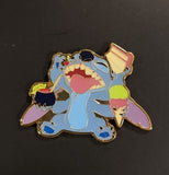 Lilo & Stitch Stitch Eating Desserts Enamel Pin