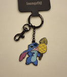 Stitch Pineapple Popsicle Enamel Keychain