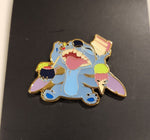 Lilo & Stitch Stitch Eating Desserts Enamel Pin