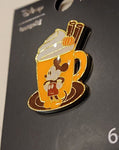 Mickey Mouse Pumpkin Spice Latte Enamel Pin