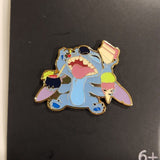 Lilo & Stitch Stitch Eating Desserts Enamel Pin