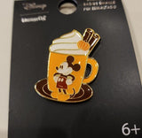 Mickey Mouse Pumpkin Spice Latte Enamel Pin