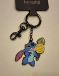 Stitch Pineapple Popsicle Enamel Keychain