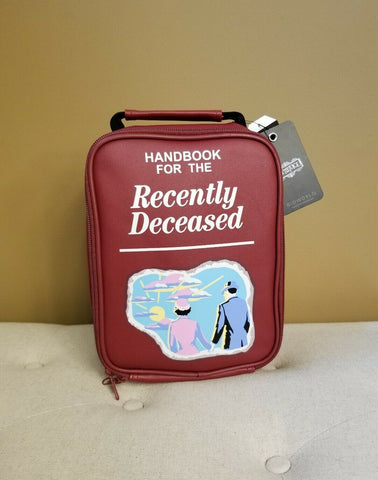 Beetlejuice Handbook for the Recently Deceased Insulated Lunch Bag