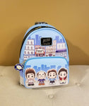 Seinfeld Chibi Cast City Backpack