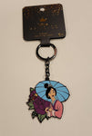 Mulan Floral Tattoo Umbrella Keychain