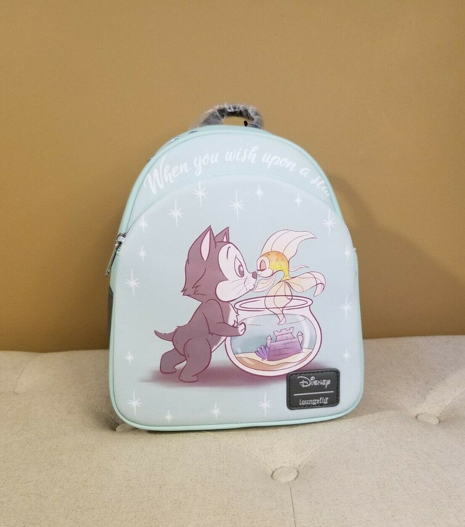 Loungefly Disney Pinocchio Figaro & Cleo Mini Backpack and