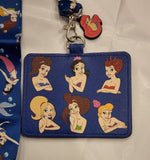 The Little Mermaid Sisters Lanyard