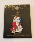 Snow White Grumpy Floral Enamel Pin