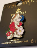 Snow White Grumpy Floral Enamel Pin