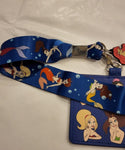 The Little Mermaid Sisters Lanyard