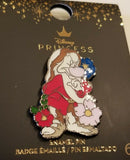 Snow White Grumpy Floral Enamel Pin