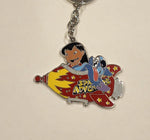 Lilo & Stitch Space Adventure Rocket Keychain