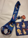 The Little Mermaid Sisters Lanyard