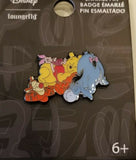 Winnie the Pooh Group Enamel Pin