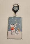 Winnie the Pooh Winter Retractable Lanyard