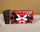 Mickey and Minnie Mouse Love Heart Hands Wallet