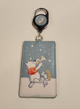 Winnie the Pooh Winter Retractable Lanyard