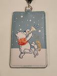 Winnie the Pooh Winter Retractable Lanyard