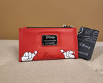 Mickey and Minnie Mouse Love Heart Hands Wallet