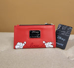 Mickey and Minnie Mouse Love Heart Hands Wallet