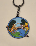 Winnie the Pooh & Friends Picnic Scene Keychain