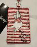 Winnie the Pooh Piglet Red Balloon Retractable ID Lanyard