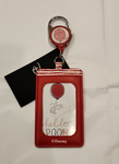 Winnie the Pooh Piglet Red Balloon Retractable ID Lanyard