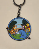 Winnie the Pooh & Friends Picnic Scene Keychain