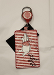 Winnie the Pooh Piglet Red Balloon Retractable ID Lanyard