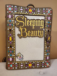 Sleeping Beauty Story Book Pin Collector Backpack