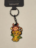 The Lion King Simba Pumbaa Timon Trio Keychain