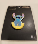 Stitch Sitting on a Lemon Slice Enamel Pin