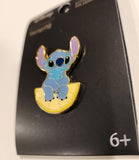 Stitch Sitting on a Lemon Slice Enamel Pin