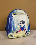 Snow White Forest Scene Mini Backpack