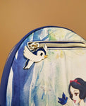 Snow White Forest Scene Mini Backpack