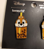 Chip N' Dale Boba Tea Cup Enamel Pin Set