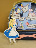 Alice in Wonderland Direction Backpack