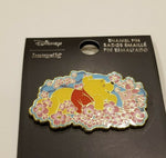 Winnie The Pooh & Piglet Cherry Blossoms Enamel Pin