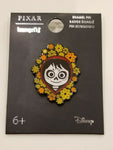 Coco Miguel Marigold Frame Enamel Pin