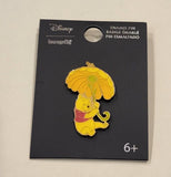 Winnie The Pooh Flower Umbrella Enamel Pin