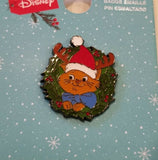 The Aristocats Toulouse Christmas Wreath Enamel Pin