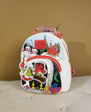 Dr Seuss The Grinch Chimney Thief Backpack