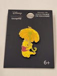 Winnie The Pooh Flower Umbrella Enamel Pin