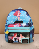 The Little Mermaid Princess Scenes Mini Backpack