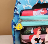 The Little Mermaid Princess Scenes Mini Backpack